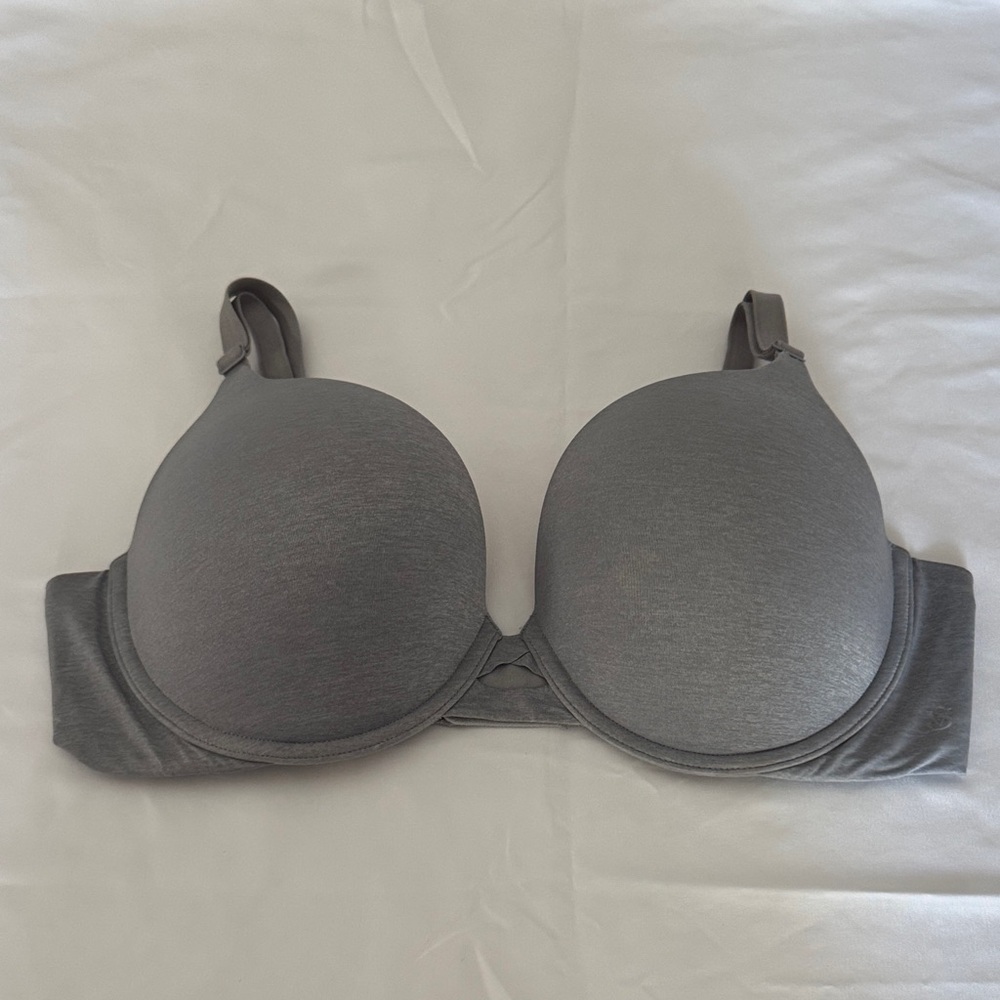 Victoria's Secret Perfect Shape Heather Gray Underwire Bra